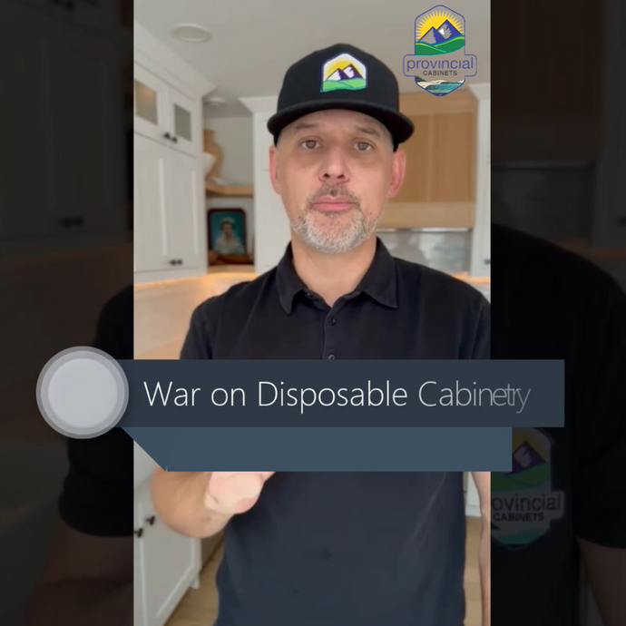 War on Disposable Cabinetry