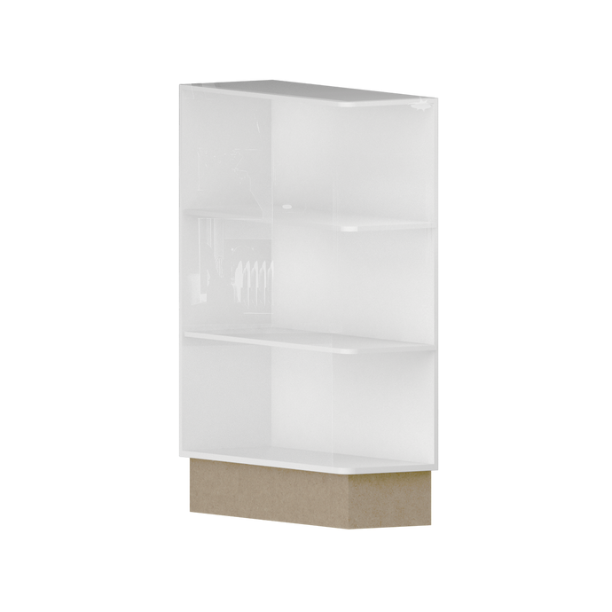 BEOS1224 Base Shelf - Lustra White Gloss