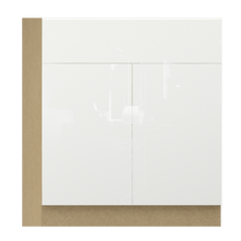 Load image into Gallery viewer, B9 Butt Door Base Cabinet - Lustra White Gloss
