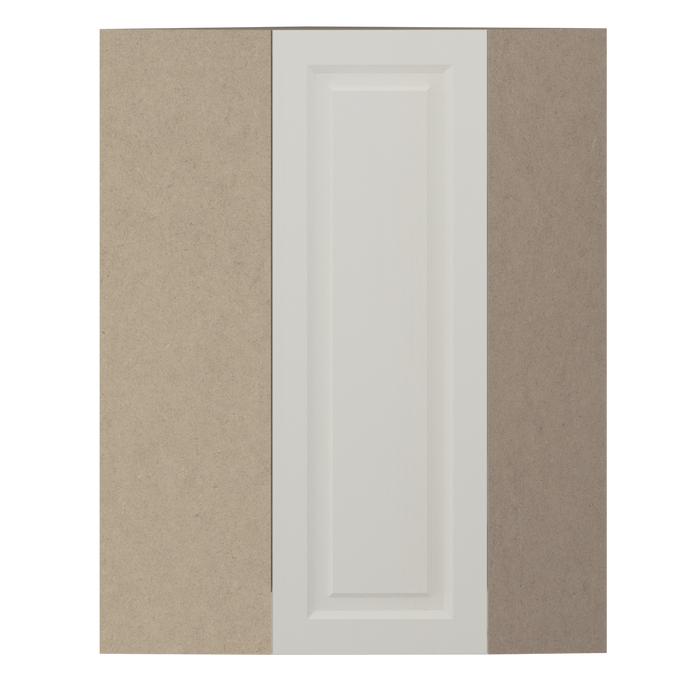 WDC2412 Diagonal Corner Cabinet - Cream