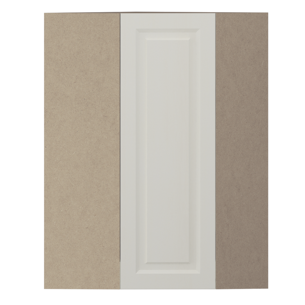 WDC2412 Diagonal Corner Cabinet - Cream