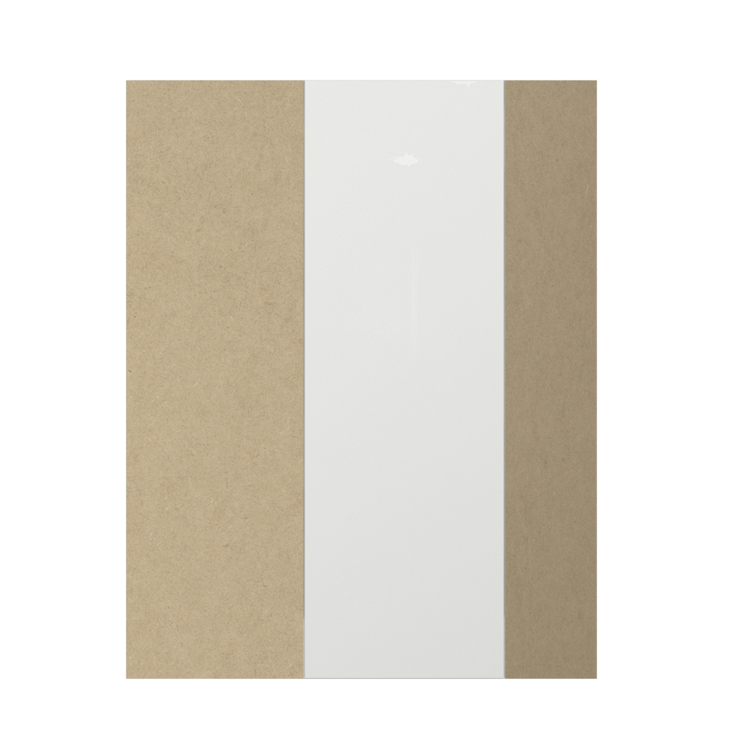 WDC2412 Diagonal Corner Cabinet - Lustra White Gloss