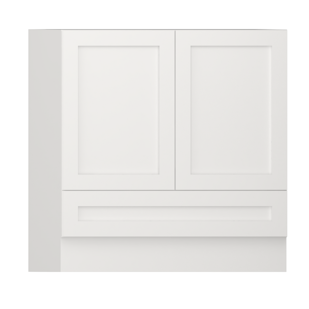 VSBD27 Sink Base and Drawer - Darlington White Shaker