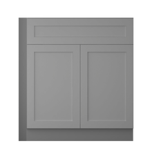 Load image into Gallery viewer, B15 Butt Door Base Cabinet - Darlington Grey Shaker
