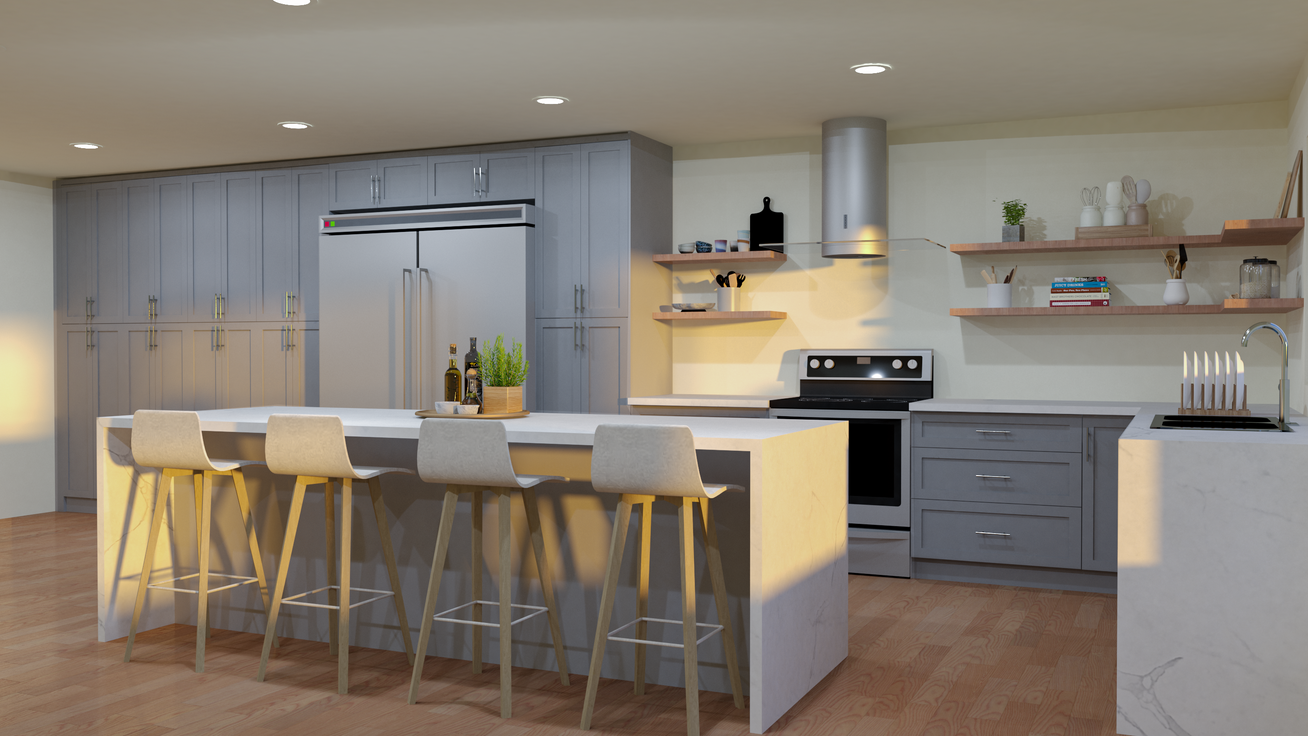 Darlington Grey Shaker